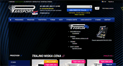 Desktop Screenshot of pansport.rs
